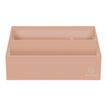 Exacompta Aquarel - Trieur vertical / porte-lettres - 3 compartiments - corail