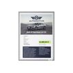DURABLE Static Cling - Pochette d'affichage pour A4 - fixation vitro statique - gris anthracite