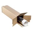 Tube d'expédition carré - 10,5 cm x 10,5 cm x 70 cm - Torraspapel