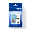 4977766813099-Brother LC424 - pack de 4 - noir, jaune, cyan, magenta - cartouche d'encre originale--0