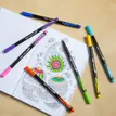 3086123671553-BIC Intensity - Kit d’Écriture avec 8 Stylos Feutres (4 pointe fine et 4 pointe moyenne) + 1 Carnet d-P_405113549_3-2