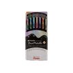 0884851053633-Pentel Hybrid Dual Metallic - 7 Rollers - couleurs métalliques assorties-P_405113561_2-0
