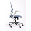 3701338802218-Fauteuil de bureau TIME - accoudoirs fixes gris clair - bleu-P_405113818_4-3