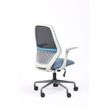 3701338802218-Fauteuil de bureau TIME - accoudoirs fixes gris clair - bleu-P_405113818_5-4