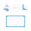 3020120170213-Oxford FLASH 2.0 - Pack de 32 cartes - A7 - ligné - turquoise-P_405113938_4-2