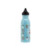 8445118025101-Oh My Pop! ANGRY CAT - Gourde bouteille d'eau - turquoise - 500 ml-P_405114374_1-0