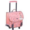 3661507024554-Cartable à roulettes KIP Polaroid - 38 cm - 2 compartiments - orange corail - Kid'Abord-P_405115162_1-0