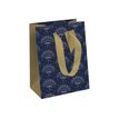 5033601498308-Clairefontaine - Sac cadeau - 21,5 cm x 10,2 cm x 25,3 cm - nuit étoilée bleu/or-P_405115508_1-0