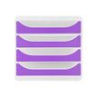 9002493424944-Exacompta Chromaline BigBox - Module de classement 4 tiroirs - violet transparent-P_405118131_1-0