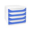 9002493424951-Exacompta Chromaline BigBox - Module de classement 4 tiroirs - bleu roi transparent-P_405118132_2-1