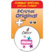 3086123702905-BIC Cristal - Pack de 8 Stylos à bille (6 bleus et 2 noirs) + 1 stylo 4 couleurs Shine-P_405118160_2-1