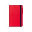 Legami My Notebook - Carnet de notes à élastique - 13 x 21 cm - ligné - rouge