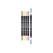 4014421186089-Online Calli Twin - Stylo pinceau à double embout - feutre de calligraphie - pastel-P_405118738_1-0