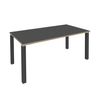 3253310177260-Bureau droit EXPRIM - L140 cm - Plateau imitation carbone - Pieds carbone-P_405118828_1-0