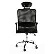 0404051195294-Fauteuil de bureau GELATI - accoudoirs rabattables - appui-tête réglable - noir -P_405119529_3-2
