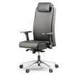 3660916038213-Fauteuil de bureau BOP - accoudoirs réglables - appui-tête - cuir noir-P_405119677_2-1