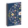 3660942078252-Agenda de poche Chemin des Marettes spiralé recyclé - 1 semaine sur 2 pages - 9 x 16 cm - bleu - Exac--0