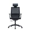 3700339918508-Fauteuil de bureau MAXIM - accoudoirs réglables - Appuie tête - noir-P_405120006_2-1