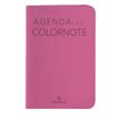 Agenda Colornote - 1 semaine sur 2 pages - 10 x 15 cm - fuchsia - Oberthur