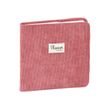 Agenda Colette avec répertoire - 1 semaine sur 2 pages - 16 x 16 cm - rose camélia - Quo Vadis