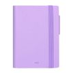 Agenda Colours Collection - 1 semaine par page - 9,5 x 13,5 cm - lilas - Legami
