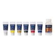 3013643003434-Lefranc Bourgeois - Set de peinture acrylique - 6 couleurs - ocre jaune, blanc titane, jaune primaire, noir ivoire,-P_405121725_2-0