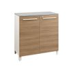 3483600215857-Rangement bas SUNDAY - L80 x H79 x P42 - 2 portes - finition chêne (top surmeuble non com-P_405124463_2-0