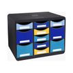 9002498313724-Exacompta Beeblue - Module de classement 11 tiroirs - couleurs assorties-P_405128418_4-3