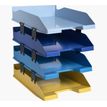 9002495113204-Exacompta BeeBlue - Lot de 4 corbeilles à courrier - couleurs assorties-P_405128440_2-0