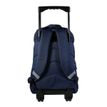 3666311012148-Sac à dos à roulettes Cybel - 2 compartiments - bleu - Bagtrotter-P_405128885_3-2