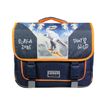3666311010816-Cartable Vorax Dinosaure 38 cm - 2 compartiments - bleu - Bagtrotter-P_405128924_1-0