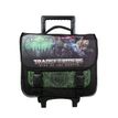 3666311010618-Cartable à roulettes Transformers 38 cm - 2 compartiments - vert - Bagtrotter-P_405128933_1-0
