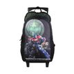 3666311010601-Sac à dos à roulettes Transformers - 2 compartiments - vert - Bagtrotter-P_405128934_1-0