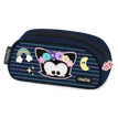 3661507628370-Trousse ronde Chacha Kinky - 1 compartiment - bleu - Kid'Abord-P_405129177_1-0