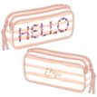 3661507227542-Trousse rectangulaire EttaVee Hello - 2 compartiments - rose clair - Kid'Abord-P_405129201_1-0