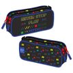 3661507027654-Trousse rectangulaire KIP Game Zone - 2 compartiments - noir - Kid'Abord-P_405129289_1-0