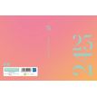 Agenda Dip Dye - 1 jour par page - 12,5 x 17,5 cm - orange - Bouchut