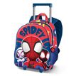 8445118050455-Spiderman Gang - Sac à dos à roulettes 3D - 1 compartiment - Karactermania-P_405130293_1-0