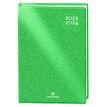 Agenda Gomme Métallisée - 1 jour par page - 12,5 x 17,5 cm - ficus - Oberthur