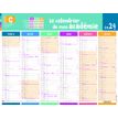 3664447149653-Calendrier Mon Academie - 6 mois par face - Zone C - 33,5 x 43 cm - Oberthur-P_405132147_2-1