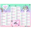 3664447138602-Calendrier Licorne - 7 mois par face - 40,5 x 55 cm - Oberthur-P_405132163_1-0