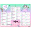3664447138602-Calendrier Licorne - 7 mois par face - 40,5 x 55 cm - Oberthur-P_405132163_2-1