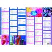 3664447138633-Calendrier Color Story - 7 mois par face - 40,5 x 55 cm - Oberthur-P_405132166_2-1