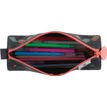 3664447148236-Trousse ronde Cheval - 1 compartiment - gris chine - Oberthur-P_405132296_3-2