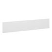 Voile de fond pour bureau MAMBO - L100 x H25 cm - Blanc