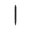 3026981729416-Parker IM Professionals Vibrant Rings - Stylo à bille bleu - noir laqué avec détails bl-P_405133093_1-0