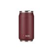 3614300018732-Les Artistes Paris - Gourde Bouteille isotherme 280 ml - cerise - acier inoxydable-P_405133512_1-0