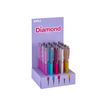 8410782193210-APLI Diamond - Stylo à bille - pointe moyenne - avec cristaux strass - Encre bleu-P_405133946_1-0