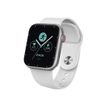 8427542120454-Ksix Urban 3 - 44 mm - montre intelligente avec bande - silicone - blanc - affichage 1.69"-P_405133993_3-2