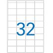 Apli Agipa - Etui A5 - 320 Étiquettes vertes multi-usages - 24 x 33,5 mm - réf 114341
